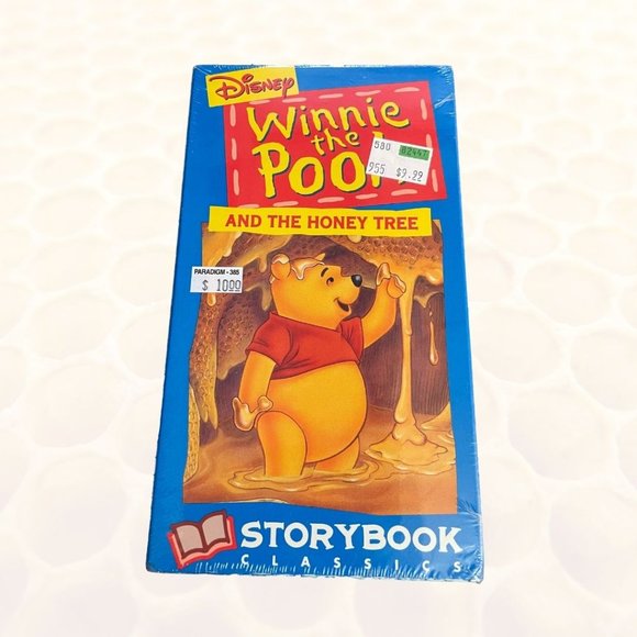 Disney Media Winnie The Pooh And The Honey Tree Vhs Tape Sealed 99s